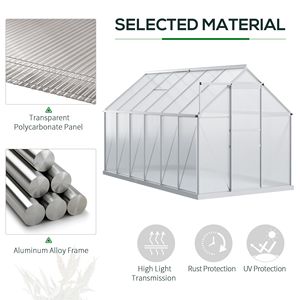 Serra da Giardino Walk-In per Coltivazione, Non Supportata da Strutture di Sostegno, Non Adatta per Prodotti con Difetti - Product Image 2