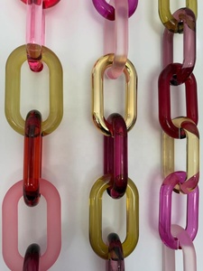Escultura de Cadena de Eslabones de Resina Hecha a Mano, Forma Irregular Artística, Decoración Moderna para el Hogar - Product Image 2