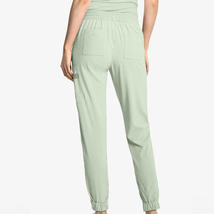 Pantalones de Enfermería para Mujer, Diseño Personalizado, Tela Oxford, Transpirables, Ajuste Delgado, Cintura Elástica, Dos Bolsillos, Detección de Agujas, Sin Costuras - Product Image 4