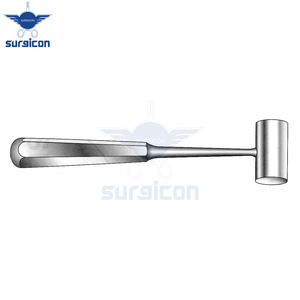 Marteau chirurgical orthopédique Partsch, longueur 18 cm / 7 pouces, diamètre 22 mm, poids 200 g / 7 oz, instrument pour os - Product Image 3