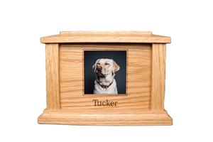 Pet Urns for Cats for <b>Dog</b> Custom Wood Urn picture frame handmade cremation urn <b>dog</b> for <b>ashes</b> - Product Image 6