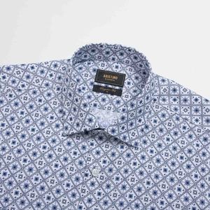 Aristino เสื้อเชิ้ตผ้าฝ้ายพิมพ์ลาย100% ของผู้ชาย Product-1SS071AZ ต่อต้านริ้วรอยและระบายอากาศ - Product Image 2