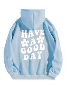 Sudadera con Capucha Blanca para Mujer, Estampado de Personajes, Manga Larga, Tejida, Estilo Dulce, Ropa de Primavera - Product Image 2