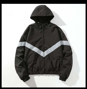 Premium Wholesale Windbreaker Jacket for <b>Men</b> Zipper <b>Pullover</b> Hooded Jacket Custom Logo Streetwear 2026 - Product Image 5