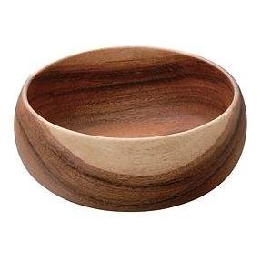 Tazón de Madera Natural PERFECTS, Ecológico, Resistente al Calor, de Lujo, Clásico, para Servir Alimentos, Acabado Liso, para Ensaladas, Sopas, Arroz, Cocina - Product Image 4