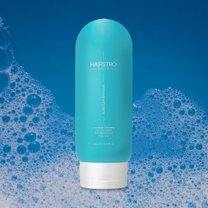 HAIRSTRO แชมพูดูแลหนังศีรษะ 200 มล. บรรเทาอาการผมร่วง ป้องกันรังแค สำหรับทุกสภาพผม ทุกเพศ - Product Image 1