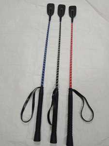 แส้ขี่ม้าหนังแท้ ทนทาน ขนาด 25-48 นิ้ว ทุกสี และมีตัวเลือกสีคู่ ราคาดีที่สุด - Product Image 3