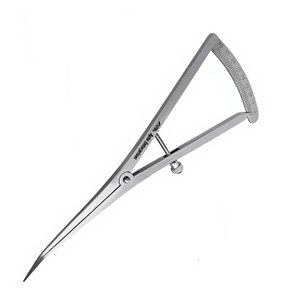 Calibre angulaire de 7 pouces pour la mesure et la cartographie osseuse, échelle de précision 0-40 mm, instrument chirurgical dentaire de qualité allemande - Product Image 6