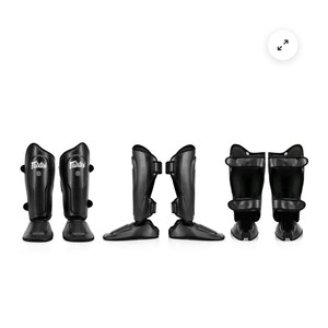 Espinilleras de Cuero Anatómicas Precurvadas Profesionales OEM con Doble Correa para Muay Thai, Kickboxing, MMA y Entrenamiento de Pie y Empeine - Product Image 6