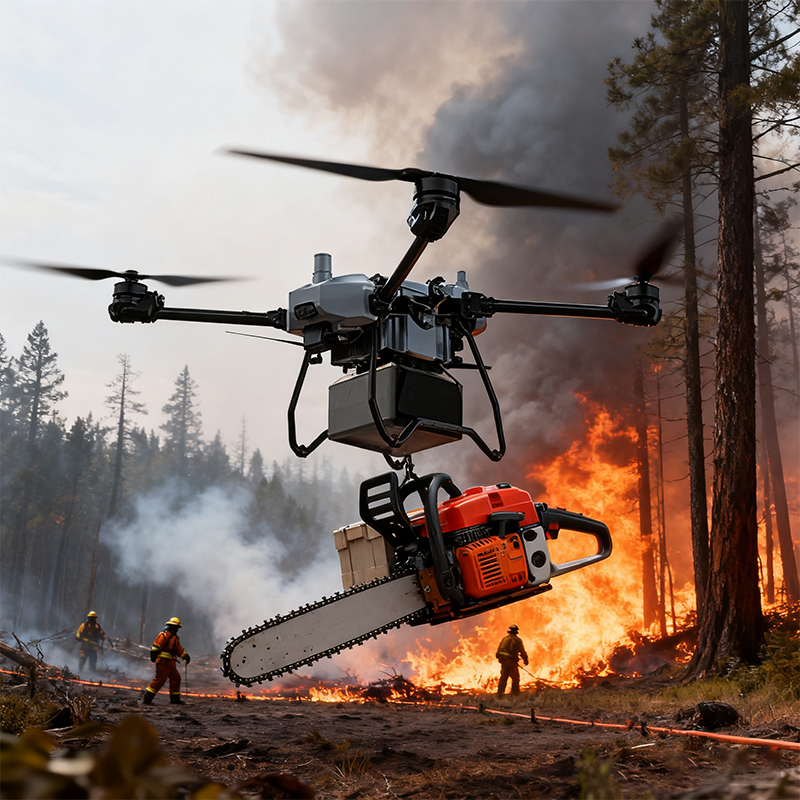Heavy Payload Delivery Drone With Precision Drop Capability For Accurate Airdrop Operations In Challenging Environments