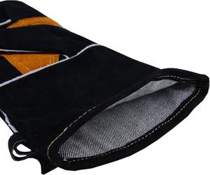 Guantes de Trabajo de Cuero de la Mejor Calidad, Resistentes al Calor y al Fuego, para Soldadura - Product Image 4