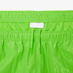 2025 conjunto de chándal cortavientos arrugado de nailon transpirable de talla grande para hombre, Color sólido, cuello levantado con capucha, grosor fino, venta al por mayor - Product Image 4