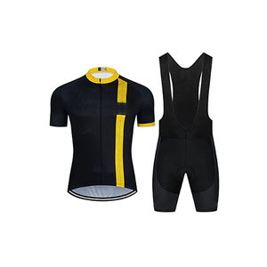 Conjunto de Uniforme de Ciclismo para Hombre, Transpirable, Ecológico, de Poliéster/Algodón, para Verano - Product Image 2