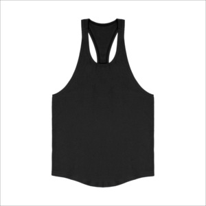 Men's Light Blue Solid Color Breathable Knitted Tank Top Casual O-Neck Sleeveless Shirt - Product Image 5