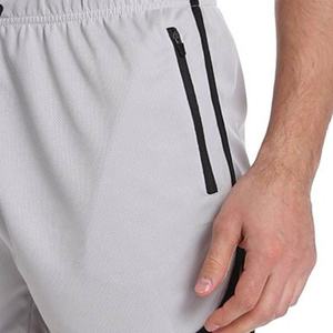 Shorts de sport athlétiques 2-en-1 pour hommes, sur mesure, à séchage rapide, motif uni, avec poches - Product Image 6