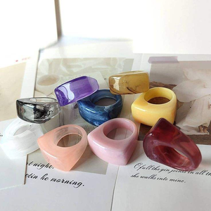 Anillo de Resina con la Mejor Combinación de Colores, Nuevo Diseño de GLOWIN FASHION - Product Image 2