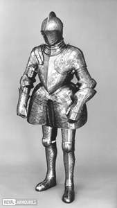 Équipement de protection en métal de style historique à étiquette privée, entièrement en acier, pour expositions muséales - Product Image 3