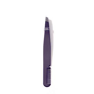 Pinzas Profesionales Premium Hechas a Mano de Acero Inoxidable de Lujo con Punta Fina y Mango Cómodo para Dar Forma a las Cejas - Product Image 2