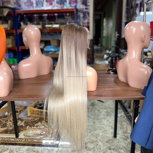 Perruques en cheveux naturels les plus vendues, produits capillaires vietnamiens bruts, perruque frontale HD en dentelle, perruques en cheveux humains ultra-lisses, Lace Front - Product Image 5