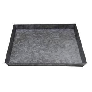 Pot de fleurs en fer plaqué, 30 pièces, décoration de jardin, métal, gris, oxydation, forme carrée, Design élégant, jardinière, Style moderne - Product Image 4