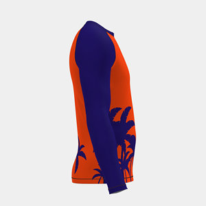 เสื้อรัดรูปออกกำลังกายแบบแห้งเร็ว UPF50 ป้องกันแสงแดด แขนยาว สำหรับผู้ใหญ่และเด็กผู้ชาย ระบายอากาศได้ดี เหมาะสำหรับฤดูร้อน รับผลิตตามสั่งขายส่ง - Product Image 4
