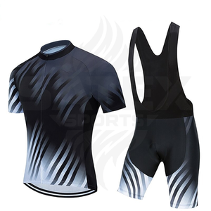 Ensemble de Vêtements de Cyclisme Tendance pour l'Été : Maillot et Cuissard de Vélo pour Femme - Product Image 2