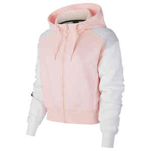 2026 New Arrival Trending Hoodies Women's USA Size Pullover Hoodie Pink Colour Printed Raw Hem Edge Big Distressed Unisex Hoodie - Product Image 1