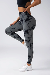 Pantalones Deportivos de Punto Transpirables de Cintura Alta para Mujer, Leggings de Yoga Sin Costuras para Gimnasio, Entrenamiento, Estilo Casual - Product Image 5