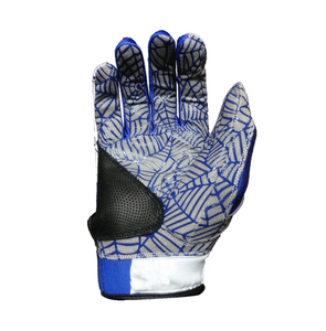 Gants de frappeur ambidextres personnalisés en gros avec fermeture auto-agrippante, design durable et léger pour les joueurs de baseball - Gants en cuir - Product Image 4