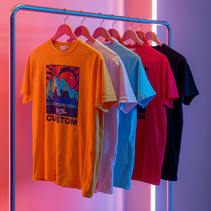 T-shirt coupe ample en coton entièrement personnalisable, style streetwear oversize pour hommes et femmes, avec personnalisation OEM ODM - Product Image 1