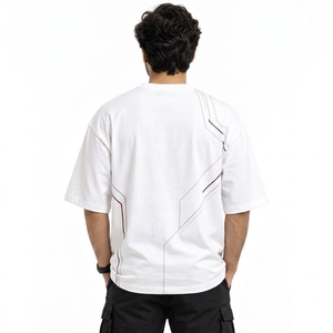 Camisetas Extra Grandes para Hombre, Tejido Resistente, Silueta Holgada, Estilo Moderno y Cómodo para Uso Diario, Prenda Premium - Product Image 5