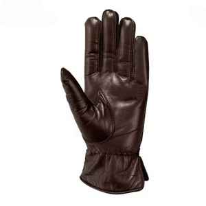 Guantes de Cuero para Hombre, de Piel de Oveja, Servicio OEM, Personalizados, para Uso Diario, Modernos, para Invierno - Product Image 3
