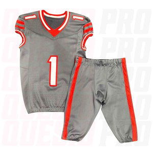 Uniforme de Fútbol Americano Personalizado para Equipos Juveniles, Venta al por Mayor, Sublimación, Uniforme de Fútbol Americano con Tela Tackle Twill, Conjunto de Jersey de Práctica - Product Image 6