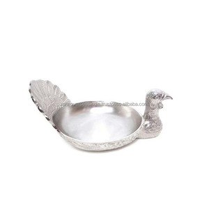 Bol de service en aluminium sculpté moderne en forme d'oiseau, design haut de gamme de qualité supérieure pour les fruits, disponible en divers styles, excellent - Product Image 3