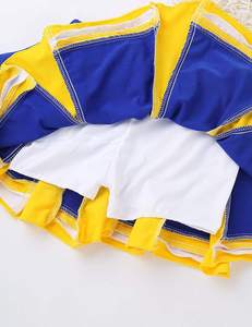 Uniforme de Animadoras para Niñas con Diseño de Transferencia Térmica, Conjunto de Sujetador Deportivo y Pantalones Cortos para Equipos de Animación y Baile - Product Image 5