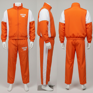 Survêtements de jogging amples pour hommes, en coton 100 %, antibactériens et antistatiques, avec logo personnalisé, grande taille, pour l'hiver, vente en gros - Product Image 1