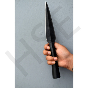 Pointe de lance viking artisanale, pièce décorative médiévale - Product Image 5