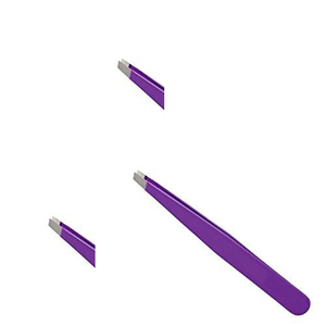 Pinzas de Depilar de Acero Inoxidable de Alta Calidad con Logotipo Personalizado, Pinzas Inclinadas para Depilación, Marca Privada - Product Image 2