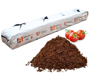 Sacs de culture pour tomates ARAVA, de qualité supérieure, écologiques, en fibres de coco, traités anti-UV, haute rétention d'eau et de nutriments, prêts à l'emploi, Italie - Product Image 1