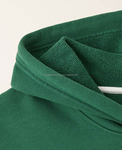 เสื้อฮู้ดผ้าคอตตอนผ้าฟลีซระบายอากาศได้ดีพิมพ์โลโก้ได้ตามต้องการ - Product Image 4