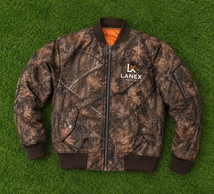 Custom Brown Woodland Camo Quilted Bomber <b>Jacket</b> for <b>Men</b> & Women Zip Up Flight <b>Jacket</b> Windproof Winter Hunting Outdoor <b>Jacket</b> - Product Image 6