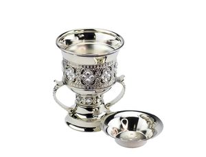 Premium Metal <b>Bakhoor</b> Burner Luxury Incense Holder For <b>Oud</b> Fragrance Interior Decoration Accent Piece - Product Image 3