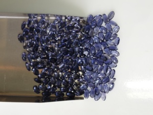 Iolite naturelle 5x3MM, coupe ovale, meilleure qualité, pierre précieuse en vrac avec effets pleochroïques pour la fabrication de bijoux - Product Image 5