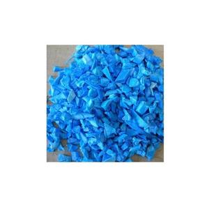 Clean Blue <b>Plastic</b> <b>Drum</b> Scrap Processed As Blue <b>Drum</b> Regrind For Recycling Feedstock Resin Recovery And Overseas Bulk Supply - Product Image 2