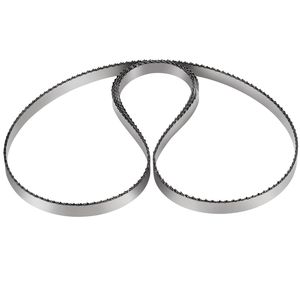 Lama per sega a nastro 5 pezzi in acciaio al carbonio per 51.2 taglio carne e ossa \ "x0.63 \" x0.02 \ "per macchine per robot da cucina - Product Image 1