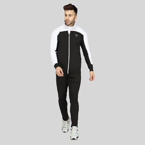 Survêtement à capuche pour homme en velours délavé à l'acide, extensible dans quatre directions, coupe-vent et confortable, idéal pour les sports d'hiver et le jogging d'automne - Product Image 2