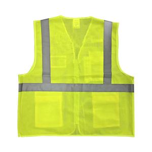 เสื้อกั๊กสะท้อนแสงสำหรับผู้ชาย ทนทาน ระบายอากาศได้ดี น้ำหนักเบา มองเห็นได้ชัดเจน เหมาะสำหรับงานอุตสาหกรรม งานซ่อมบำรุง และความปลอดภัยในการจราจร - Product Image 2