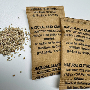 Desecante de arcilla pura de Vietnam, desecante de montmorillonita, paquete biodegradable de papel kraft para zapatos, tasa de absorción del 18-25%. - Product Image 4