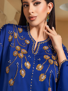 <b>Abaya</b> <b>women</b> muslim dress modest <b>abaya</b> dress embroidered <b>abaya</b> dress <b>abaya</b> femmes robe musulmane luxury <b>abaya</b> Wholesale Custom - Product Image 3