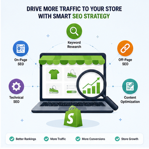 Servicio Profesional de SEO para Shopify para Mejores Posiciones, Mayor Volumen de Ventas y Crecimiento del Comercio Electrónico - Versión Stock para Internet Compatible con MAC - Product Image 2